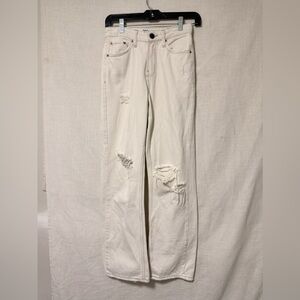 BDG Straight Cream Jeans